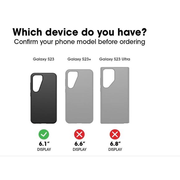 Incipio Duo Dual-Layer Slim Protective Case for Samsung Galaxy S23 6.1" Blue - Picture 4 of 4